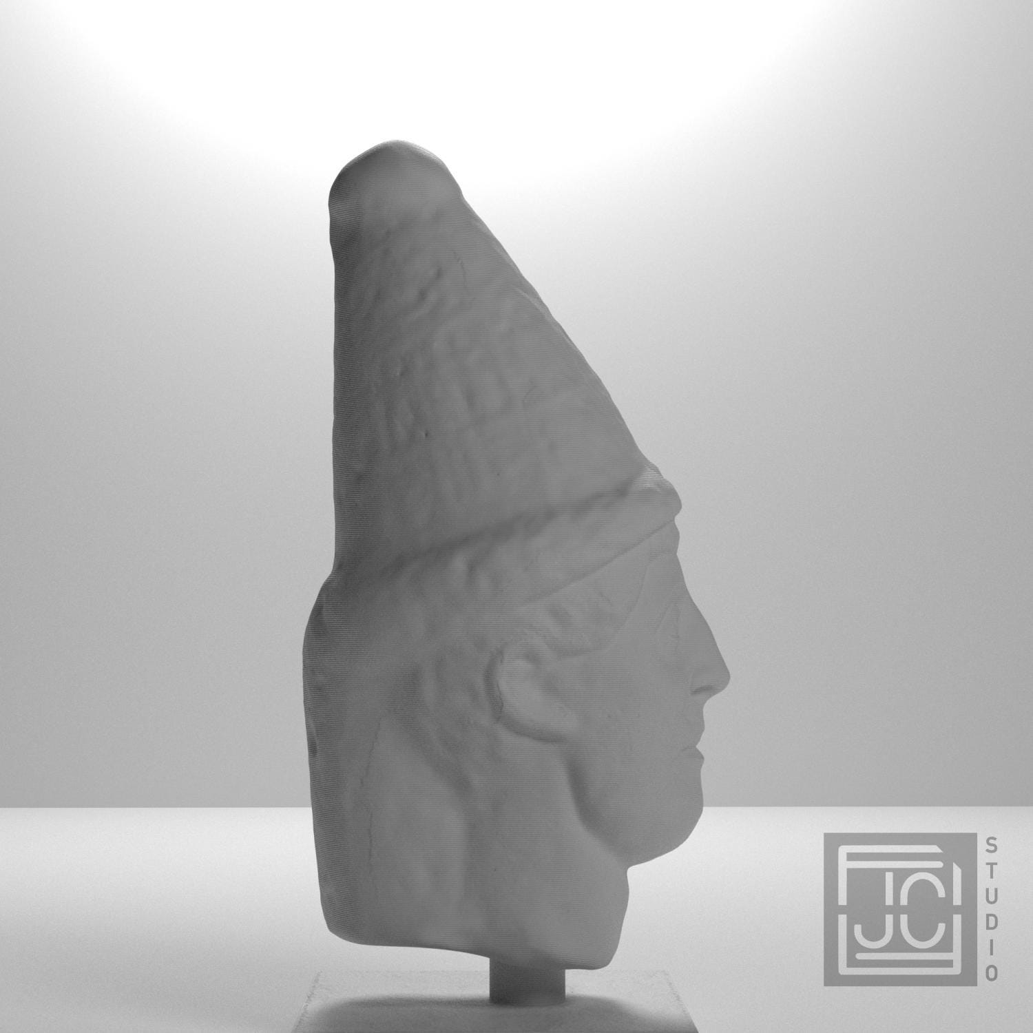 Head of a Priest supplemental reference photo 7