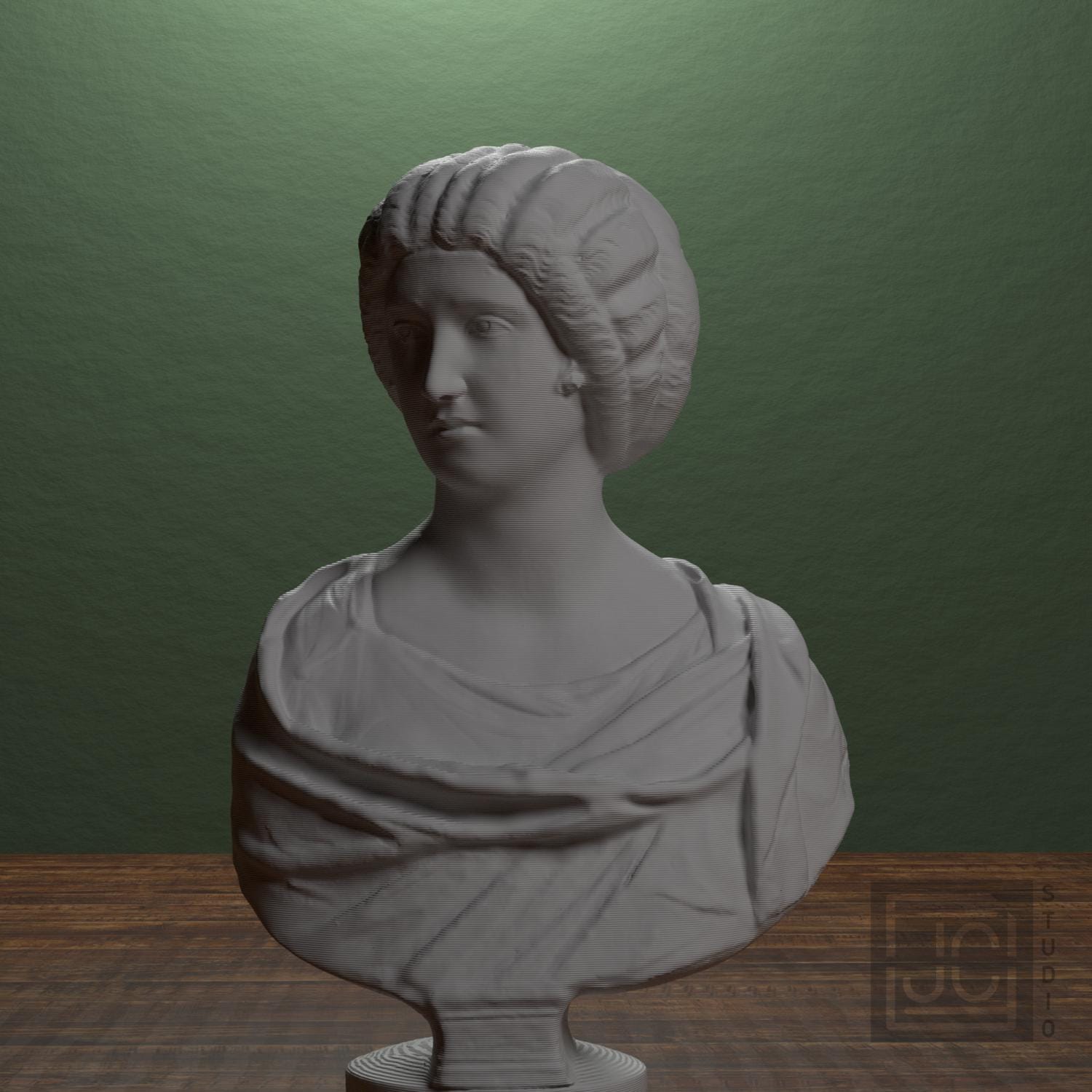 Marble Bust of a Roman Woman supplemental reference photo 1