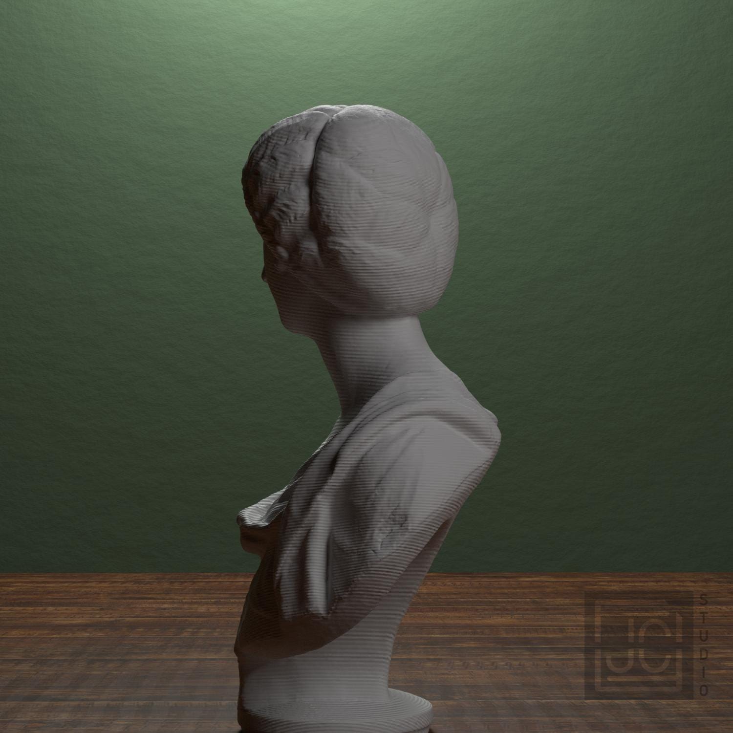 Marble Bust of a Roman Woman supplemental reference photo 4