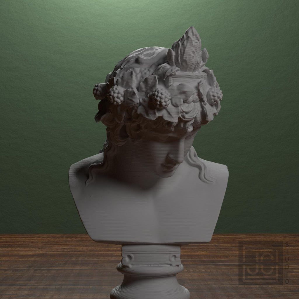 Bust of Antinous as Dionysus supplemental reference photo 1