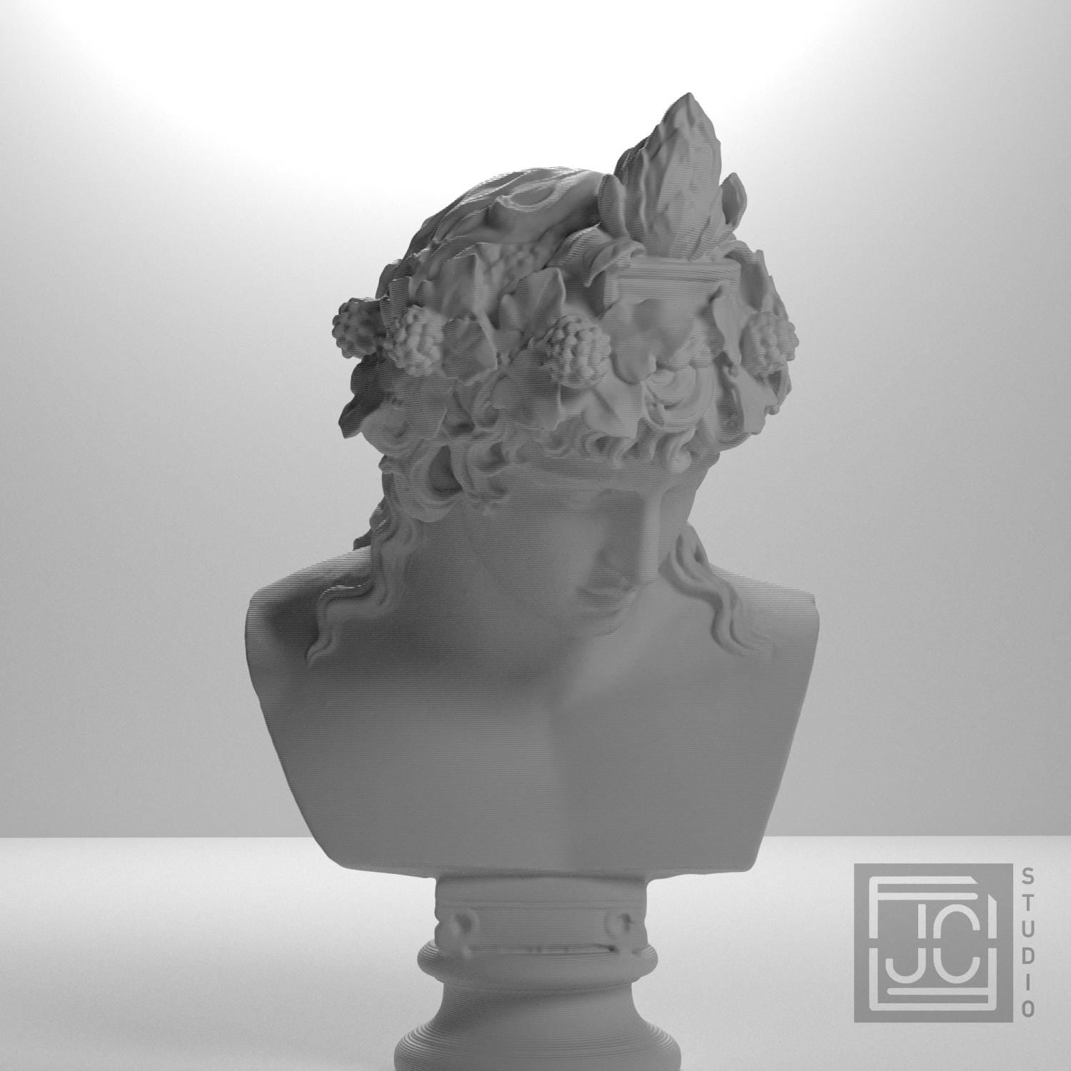 Bust of Antinous as Dionysus supplemental reference photo 5