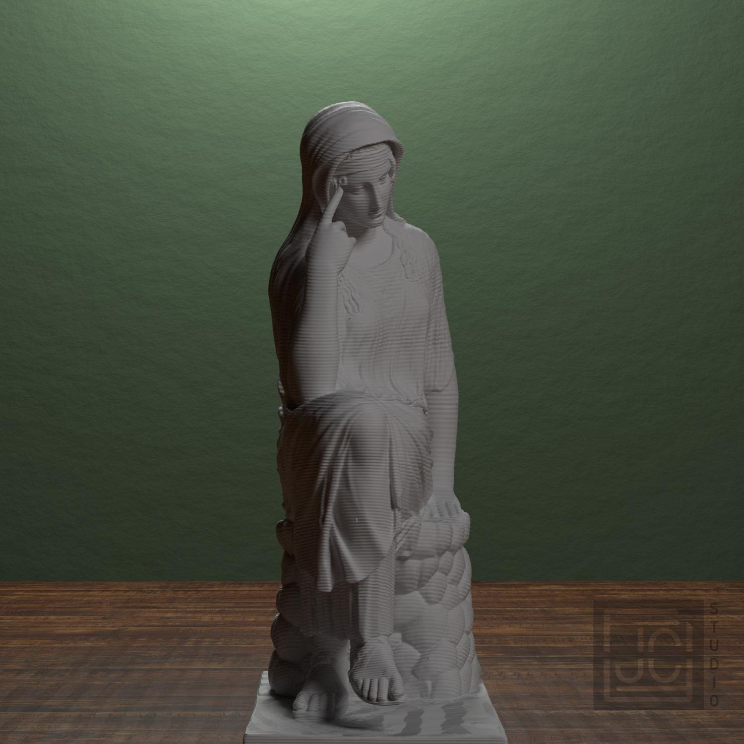 Seated Woman Penelope supplemental reference photo 2