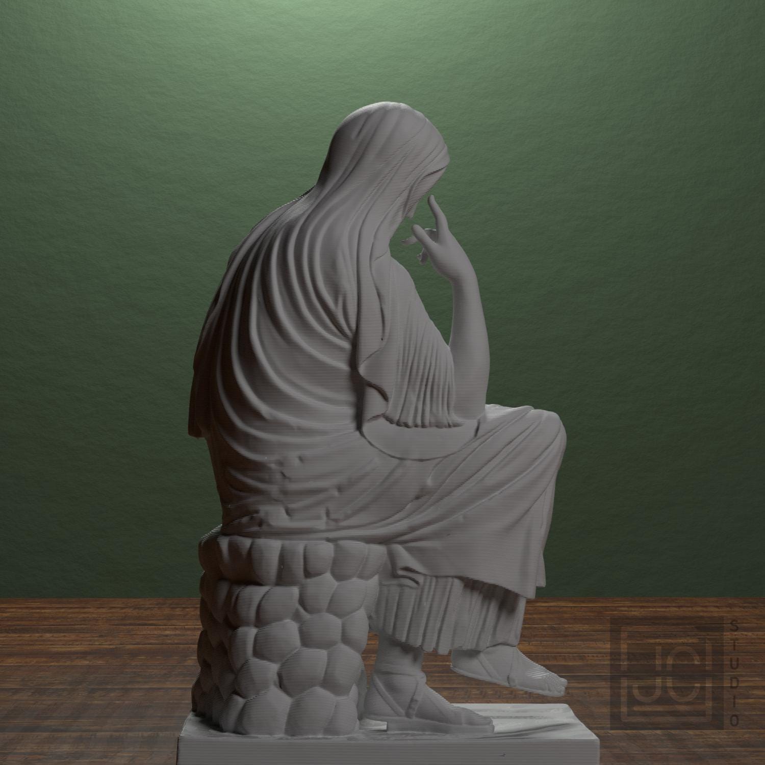 Seated Woman Penelope supplemental reference photo 3