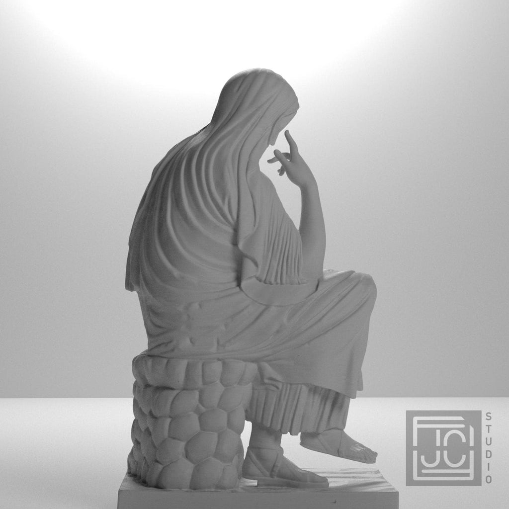 Seated Woman Penelope supplemental reference photo 9