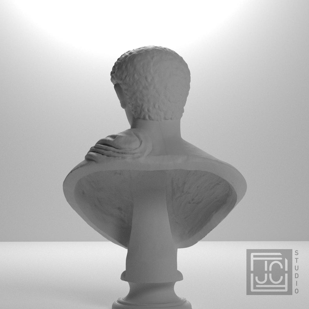 Portrait with panther skin over shoulder supplemental reference photo 9