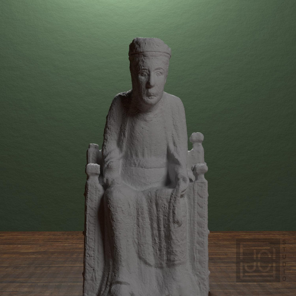 Romanesque Enthroned Madonna supplemental reference photo 1