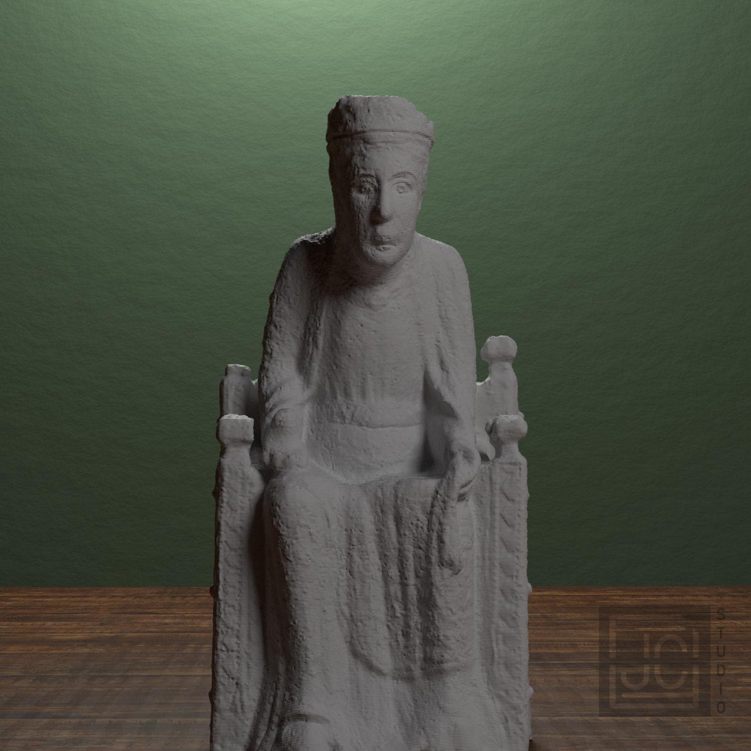 Romanesque Enthroned Madonna supplemental reference photo 1