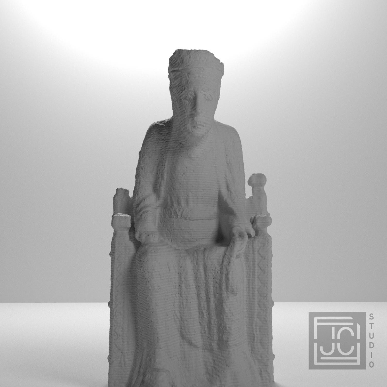 Romanesque Enthroned Madonna supplemental reference photo 5