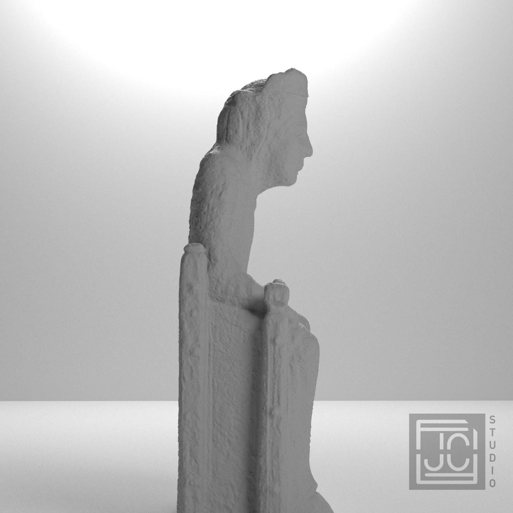 Romanesque Enthroned Madonna supplemental reference photo 7