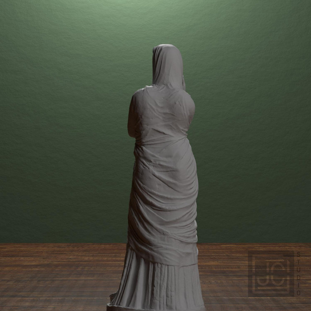 Statue of a woman the so-called 'Pudicitia' type supplemental reference photo 3