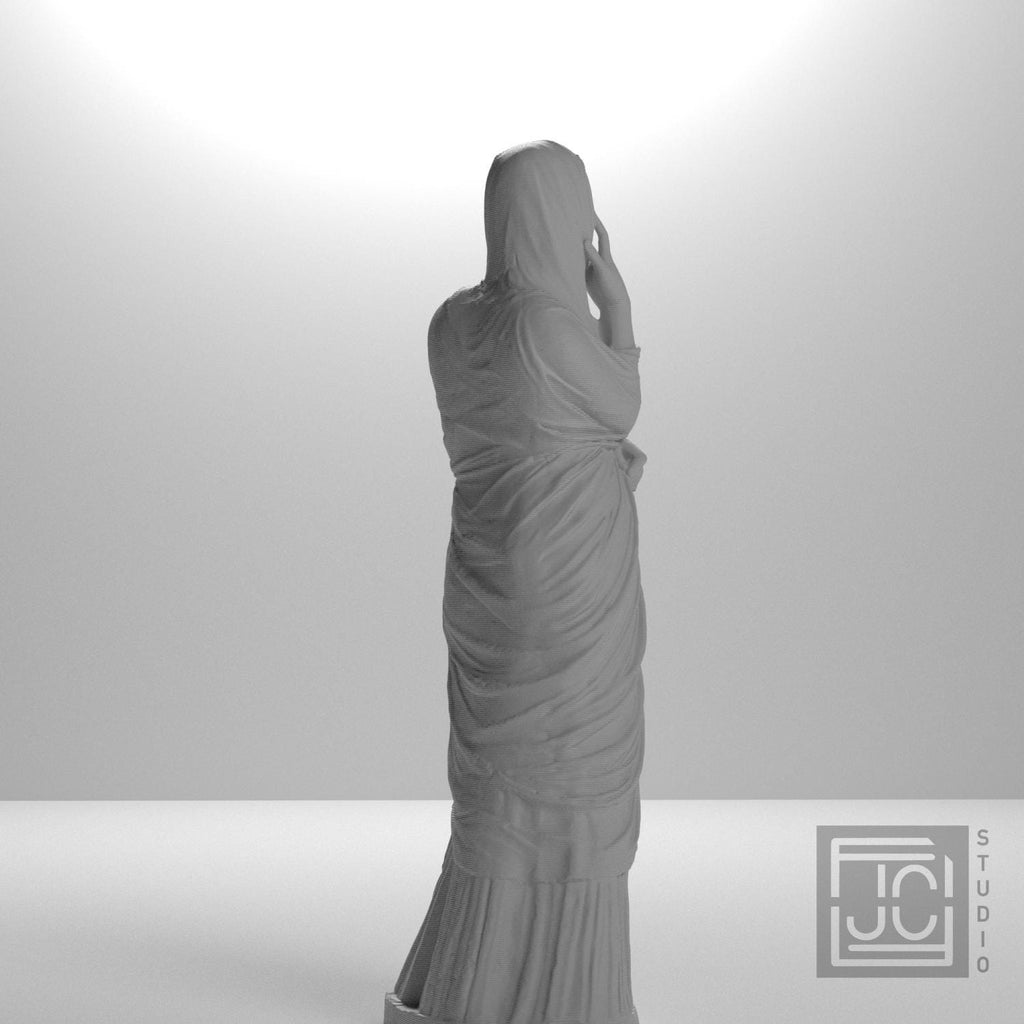 Statue of a woman the so-called 'Pudicitia' type supplemental reference photo 8