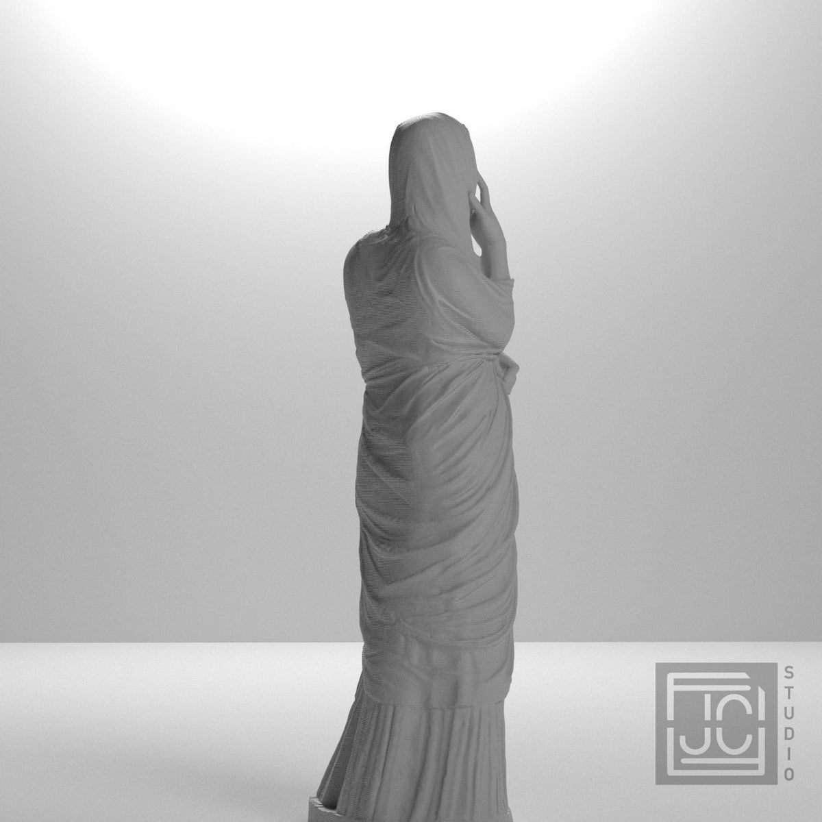 Statue of a woman the so-called 'Pudicitia' type supplemental reference photo 8