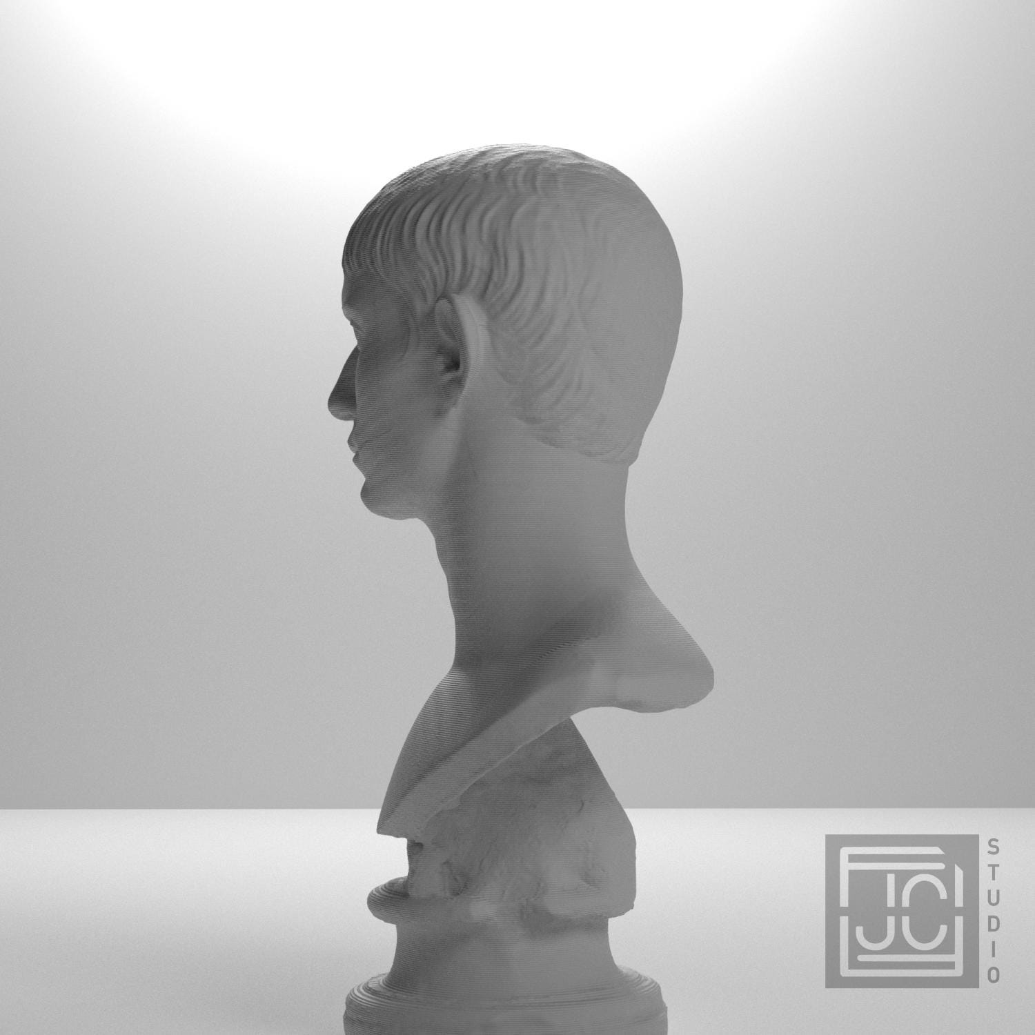 Young Man with Short Hair supplemental reference photo 5