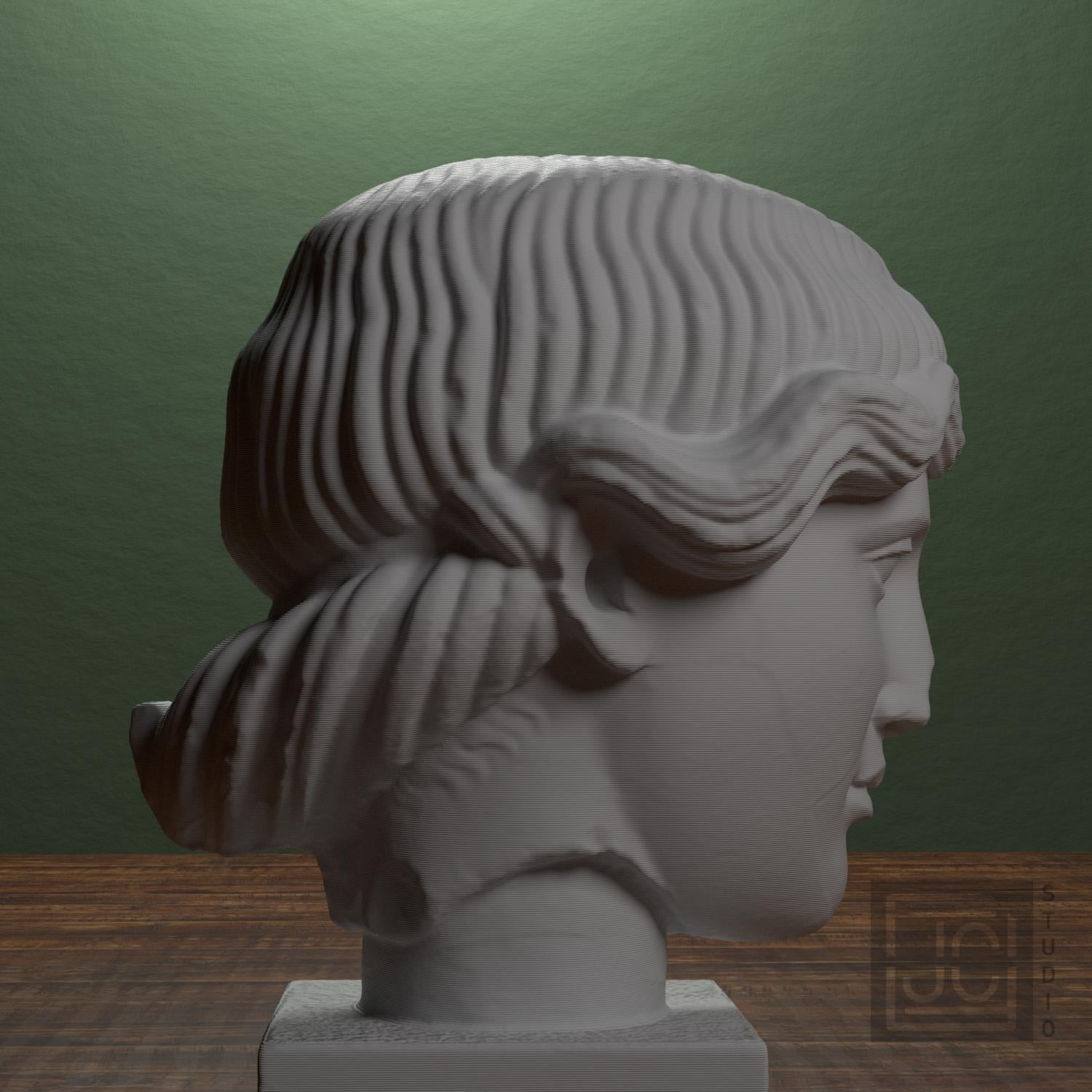 Head of Orpheus supplemental reference photo 2