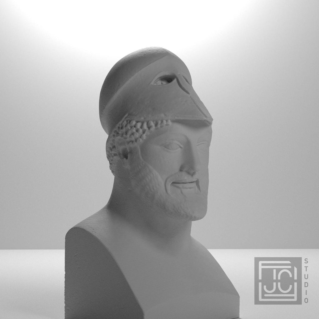 Warrior with Helmet Miltiades supplemental reference photo 6