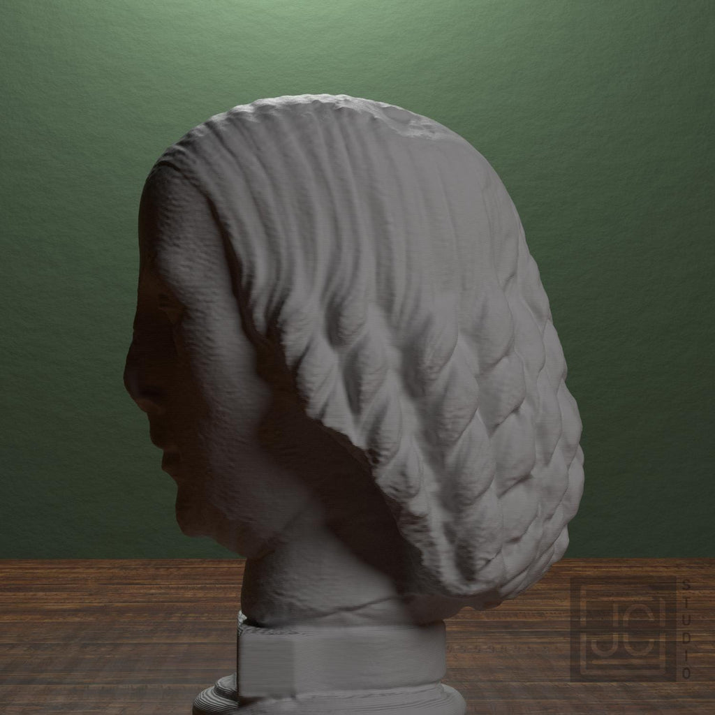 Female head. Fragment of a statue supplemental reference photo 4