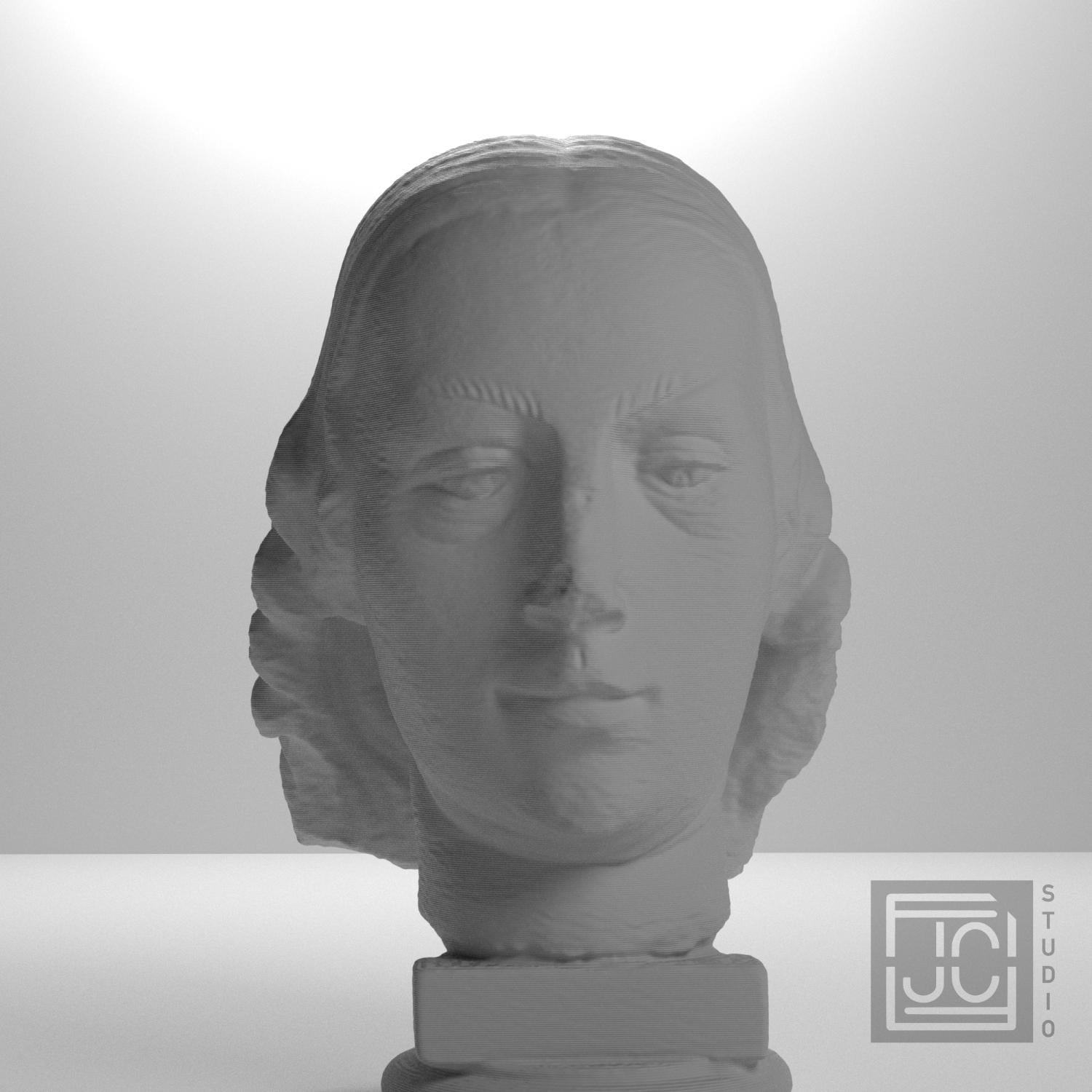 Female head. Fragment of a statue supplemental reference photo 5