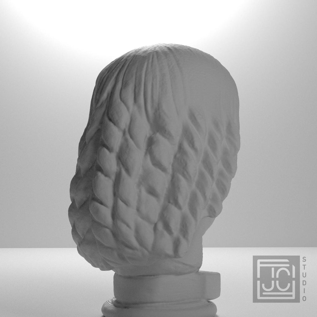 Female head. Fragment of a statue supplemental reference photo 8