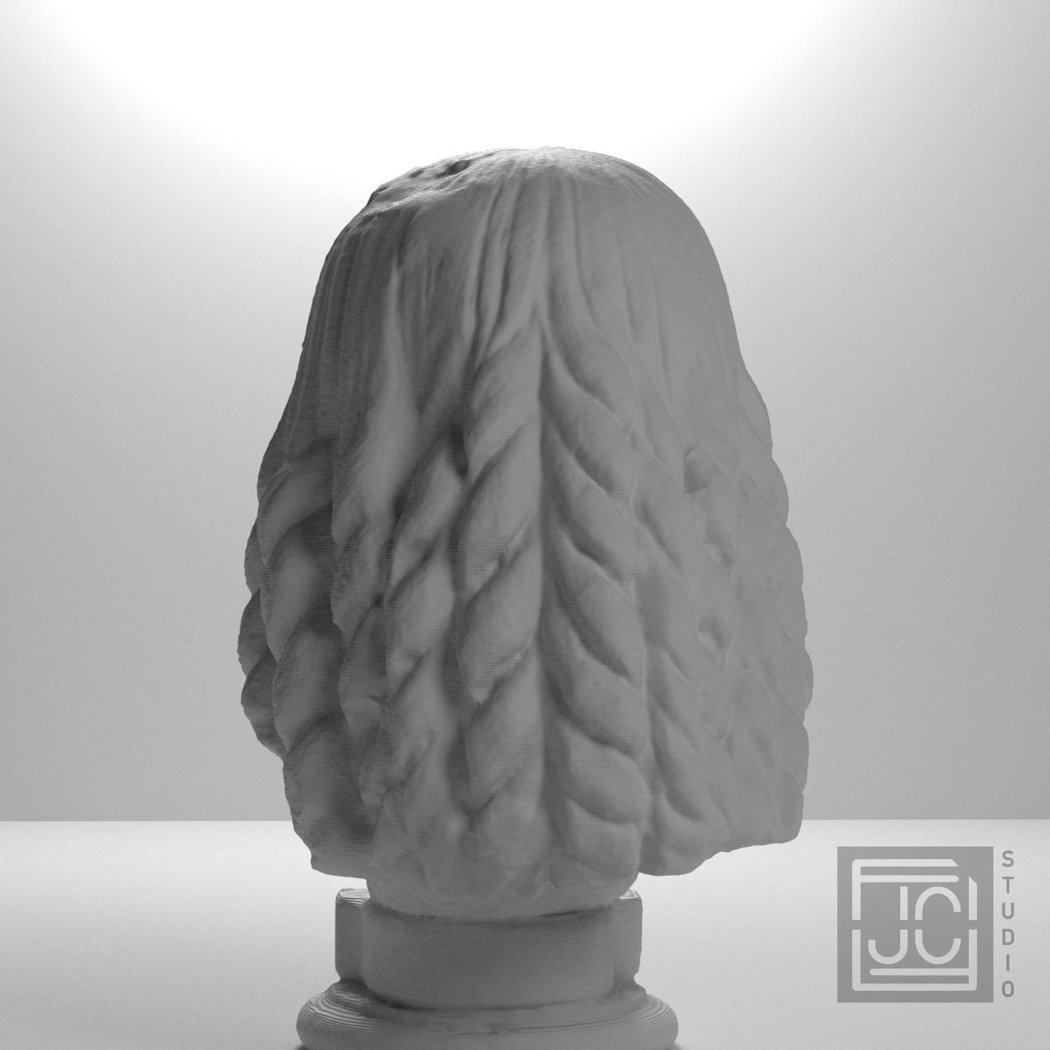 Female head. Fragment of a statue supplemental reference photo 9