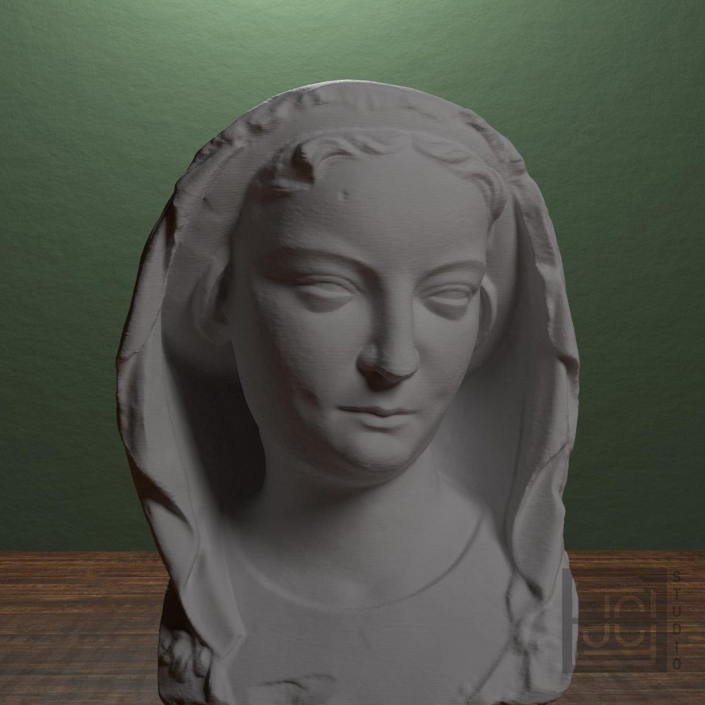 Head of a wise virgin supplemental reference photo 1