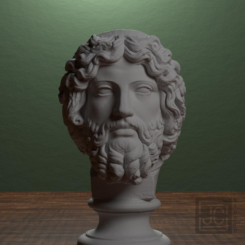 Bearded Deity Zeus supplemental reference photo 1