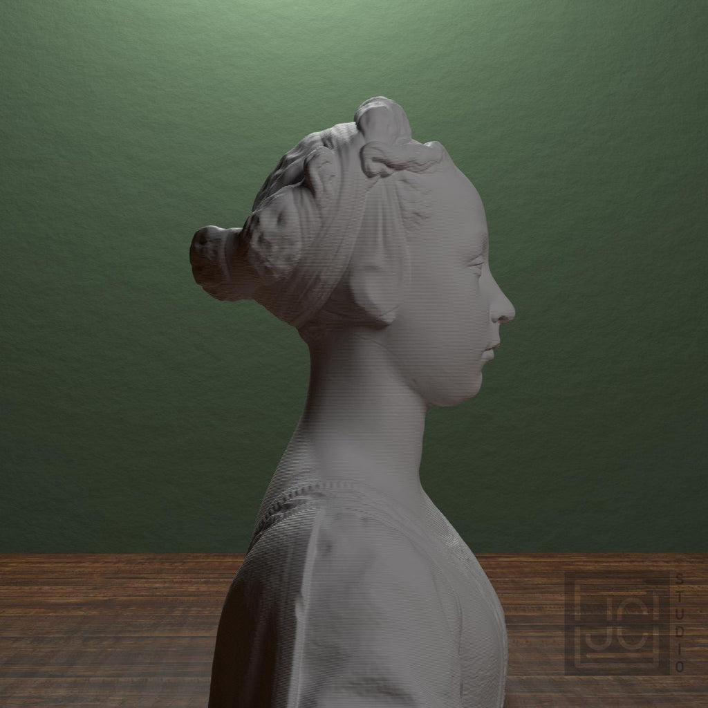 Portrait of a young woman supplemental reference photo 2