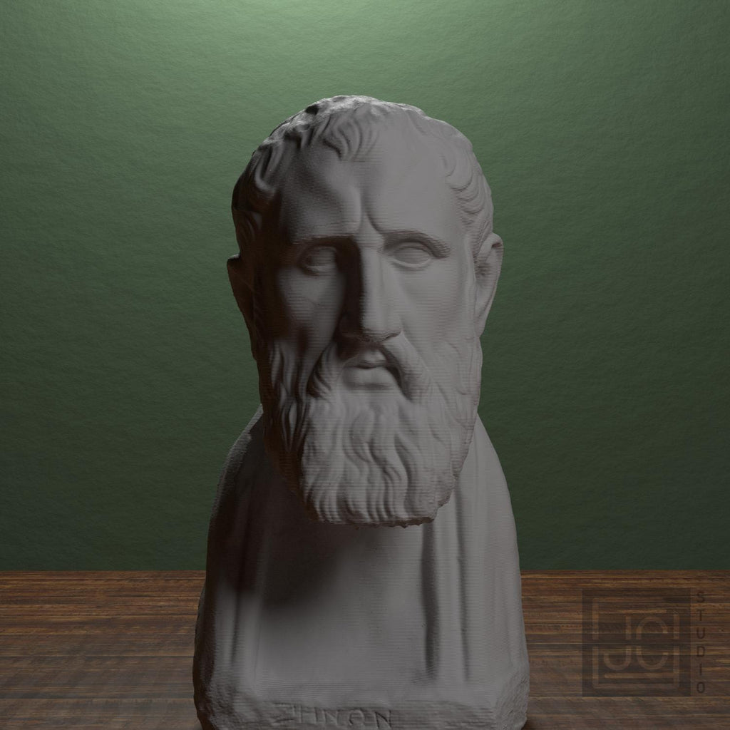 Portrait of Zeno of Kition Greek Philosopher supplemental reference photo 1