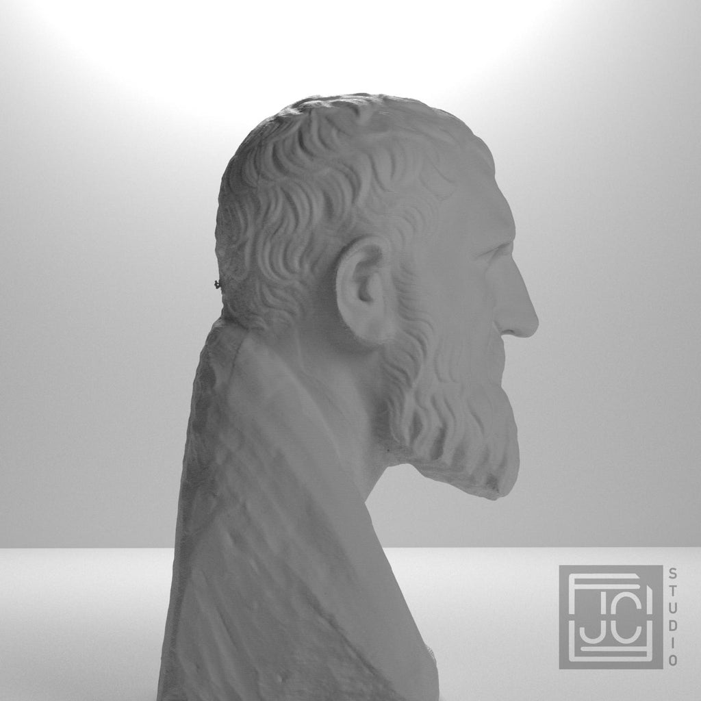 Portrait of Zeno of Kition Greek Philosopher supplemental reference photo 7