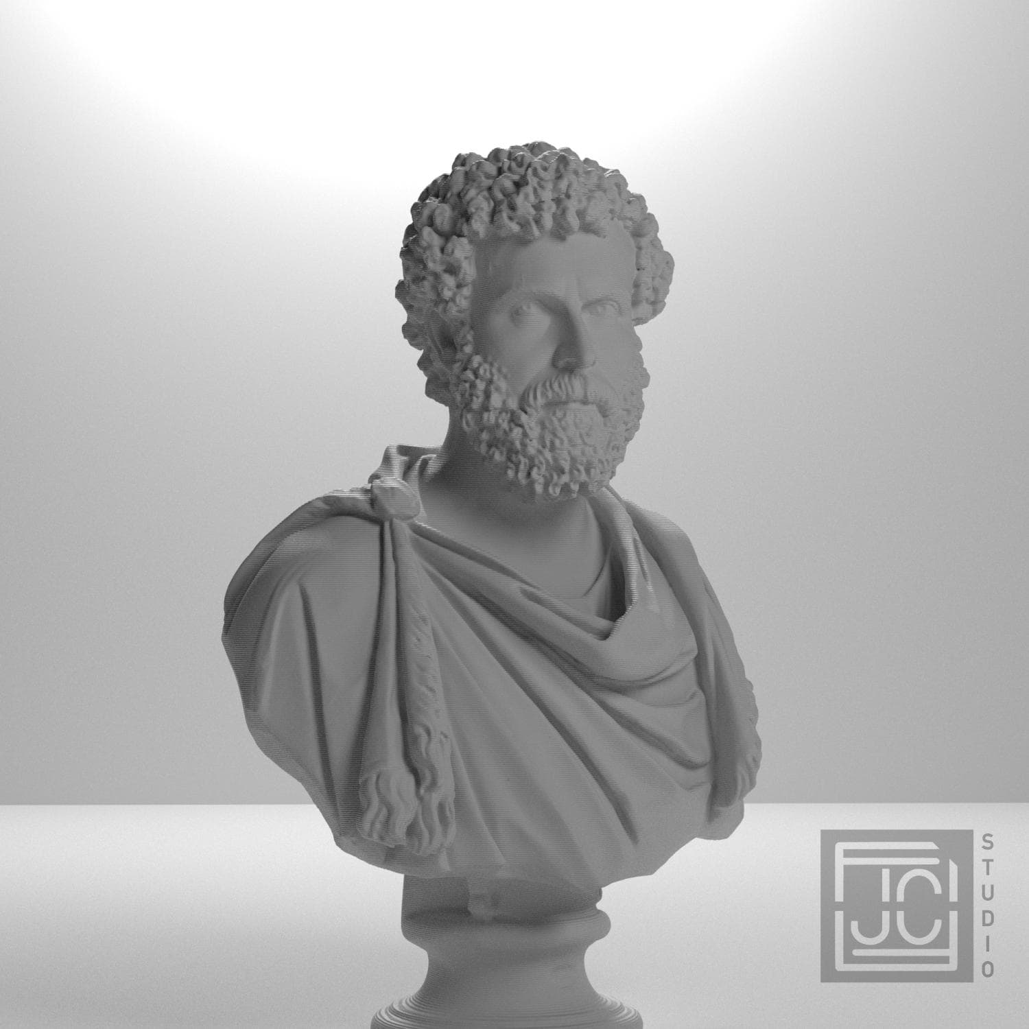 Draped bust of a man formerly known as Clodius Albinus supplemental reference photo 6