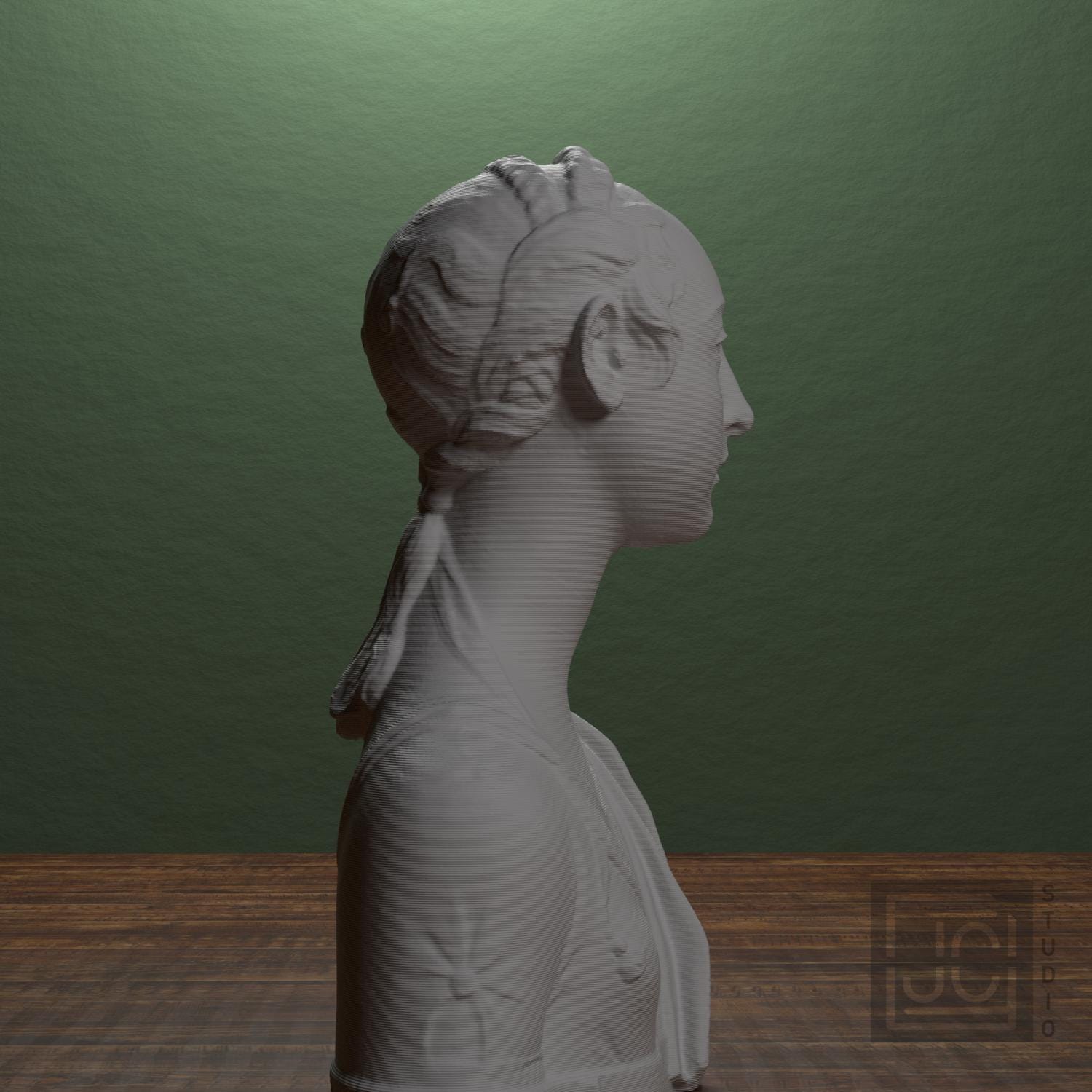 Portrait of a young girl supplemental reference photo 2
