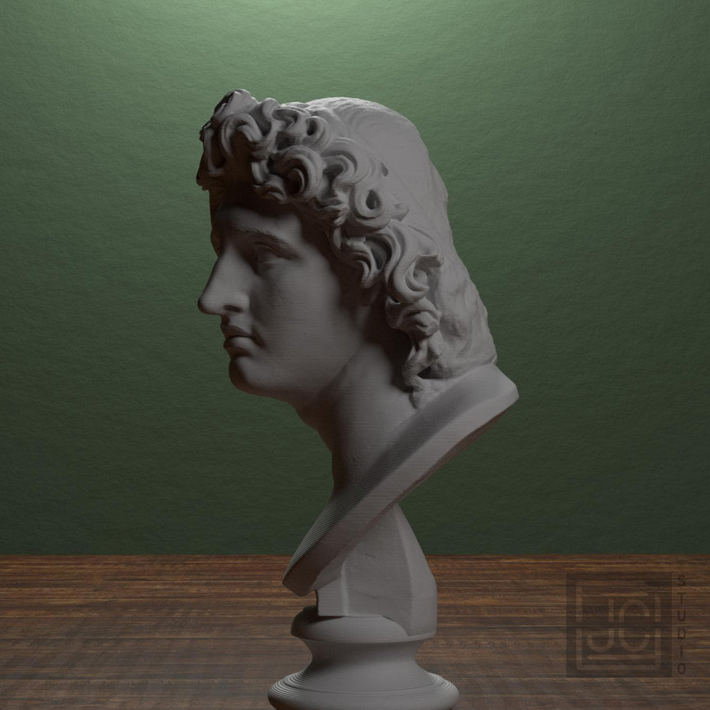 Ideal Portrait of Alexander the Great as Helios supplemental reference photo 1