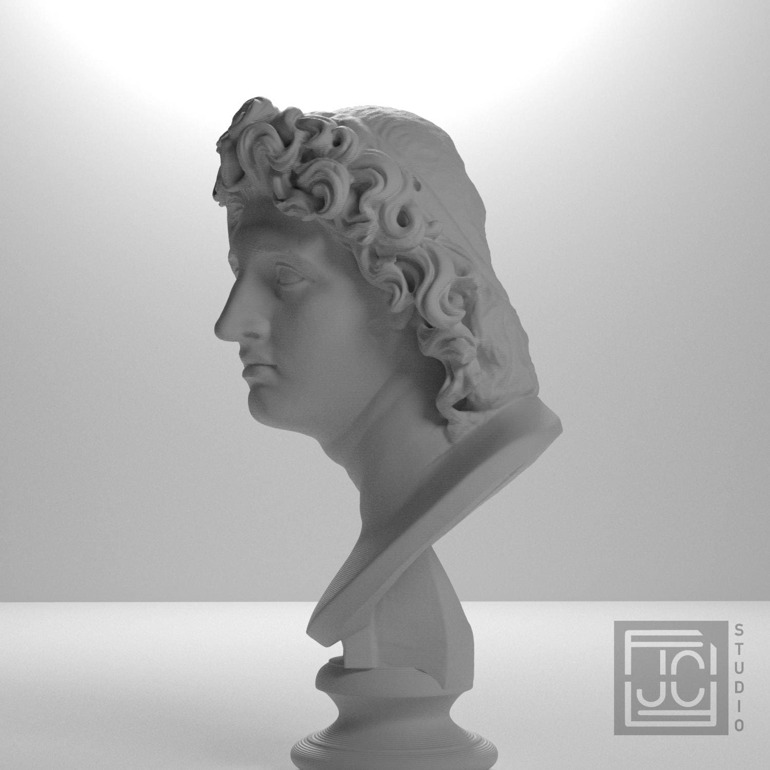Ideal Portrait of Alexander the Great as Helios supplemental reference photo 5
