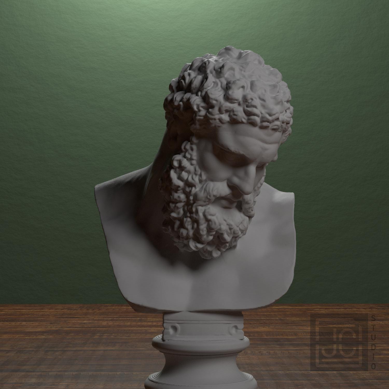 Bust of the Farnese Hercules supplemental reference photo 1
