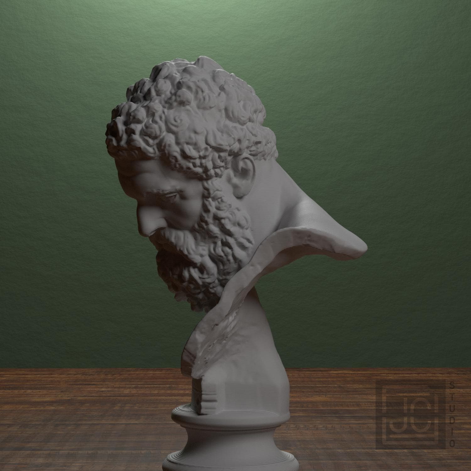 Bust of the Farnese Hercules supplemental reference photo 4