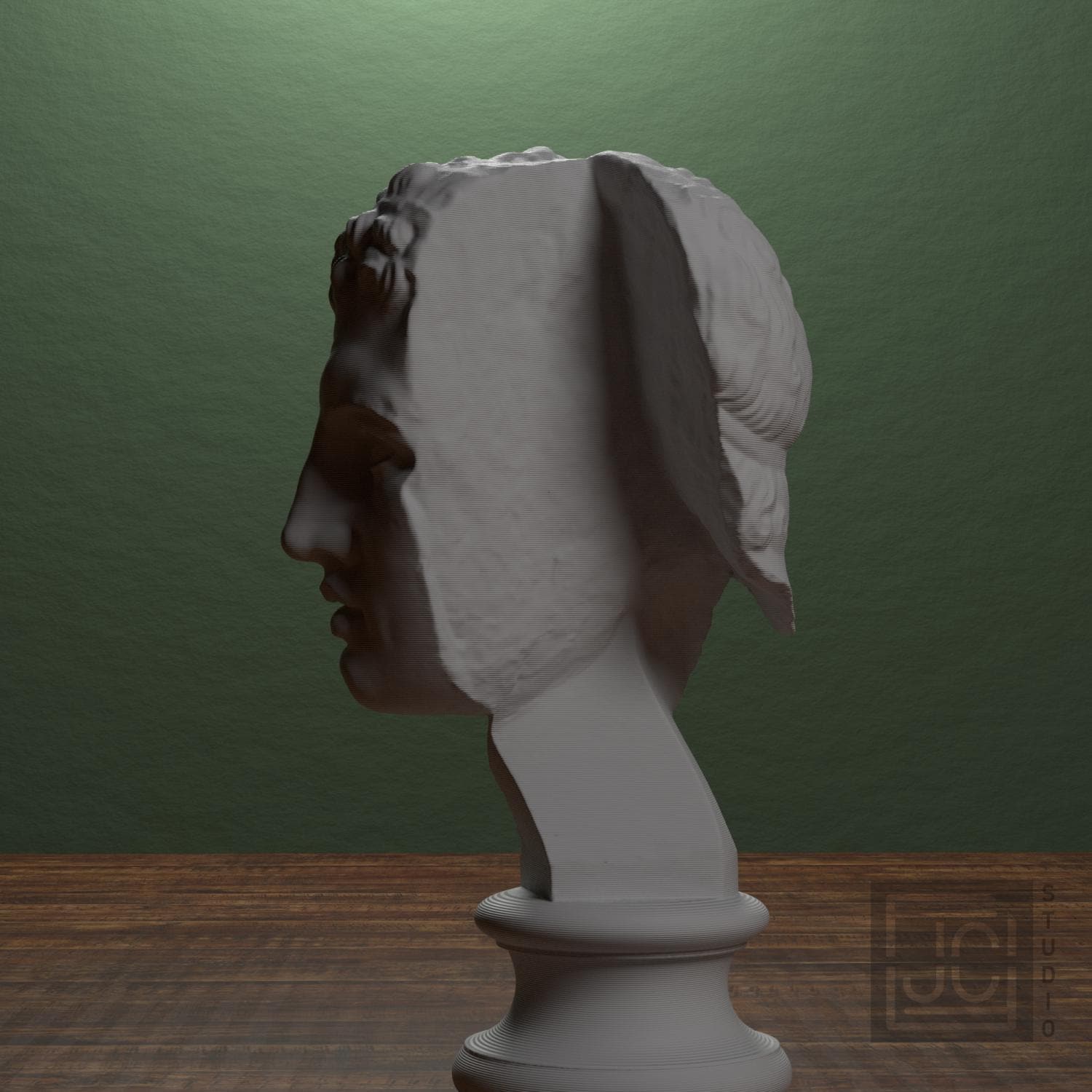 Fragmentary head of Hercules (from the Lansdowne Herakles) supplemental reference photo 4