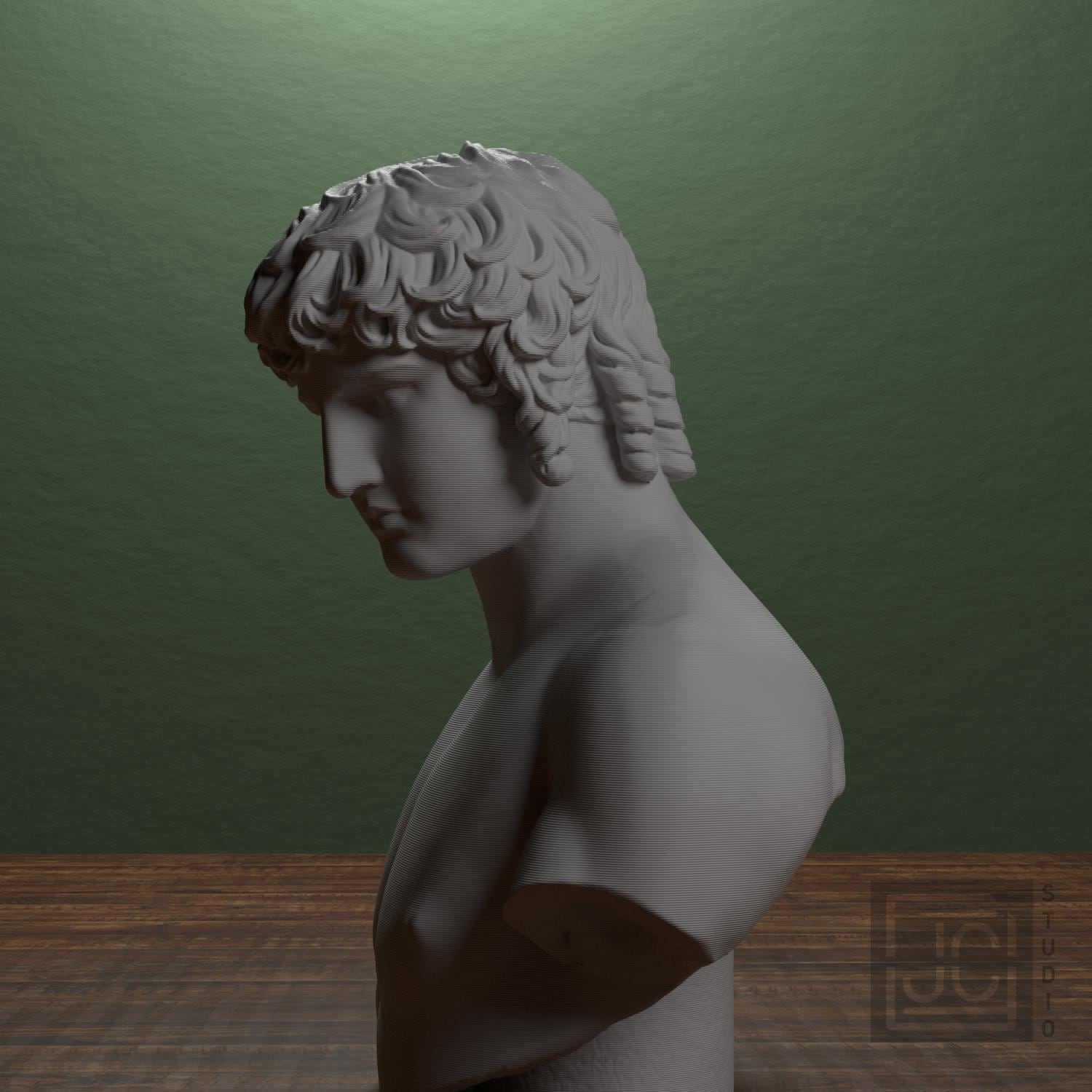 Portrait of Antinous supplemental reference photo 4