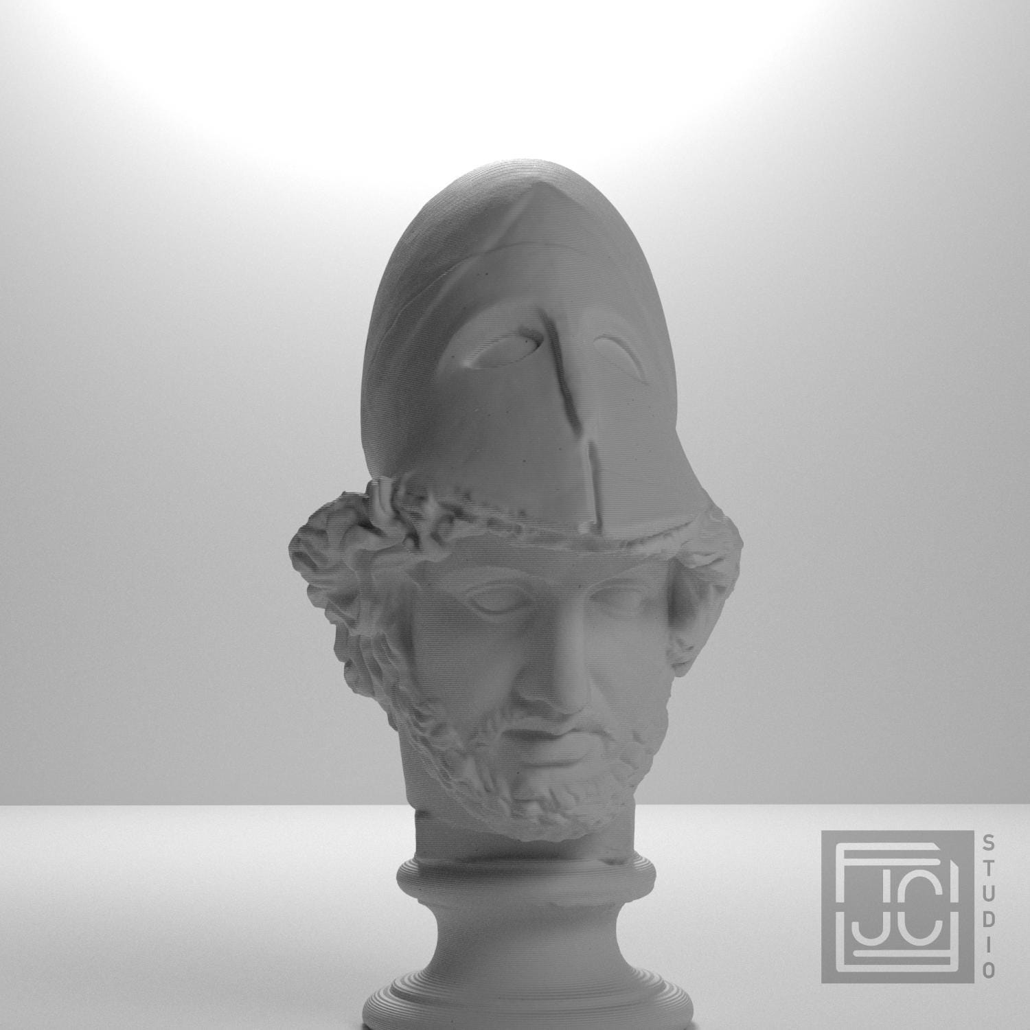 Bust of the so-called Phocion supplemental reference photo 5
