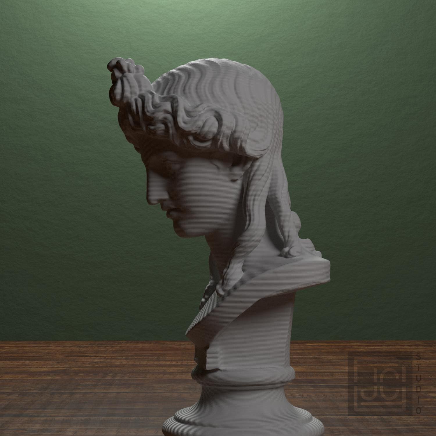 Head of a Woman or Apollo supplemental reference photo 4