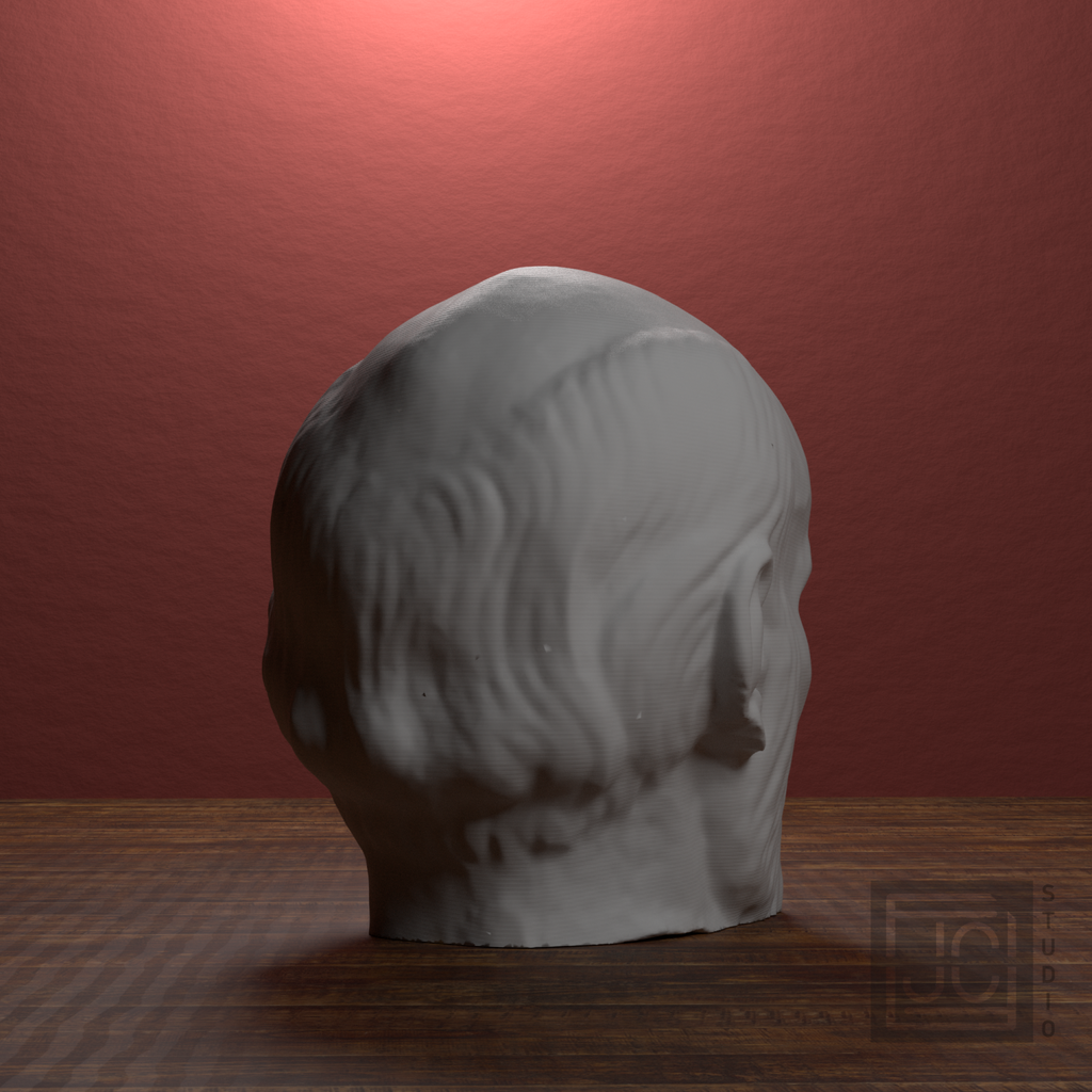 Santiago Ramón y Cajal Portrait Head, view 7